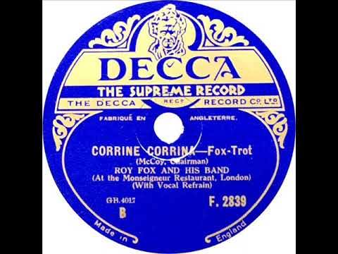 Roy Fox - Corrine Corrina (Nat Gonella)