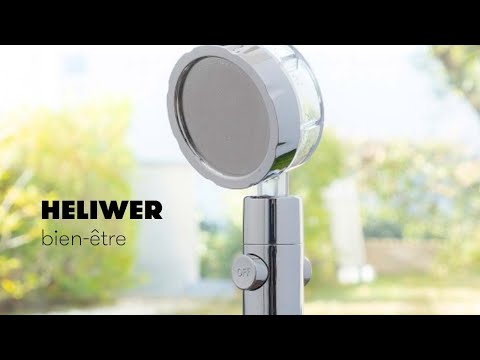 1 ou 2 pommeaux de douche écologique avec hélice à pression - Image 5