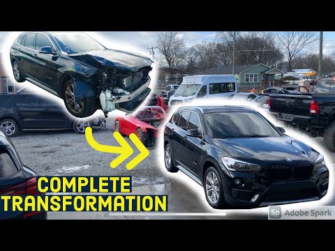 Thumbnail for Rebuilding a BMW X1 for our mother! Full rebuild, start to finish!! by BMW X1, BMW, Car