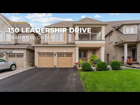150 Leadership Drive, Brampton | Cinematic Real Estate Video Tour | SkySight.ca