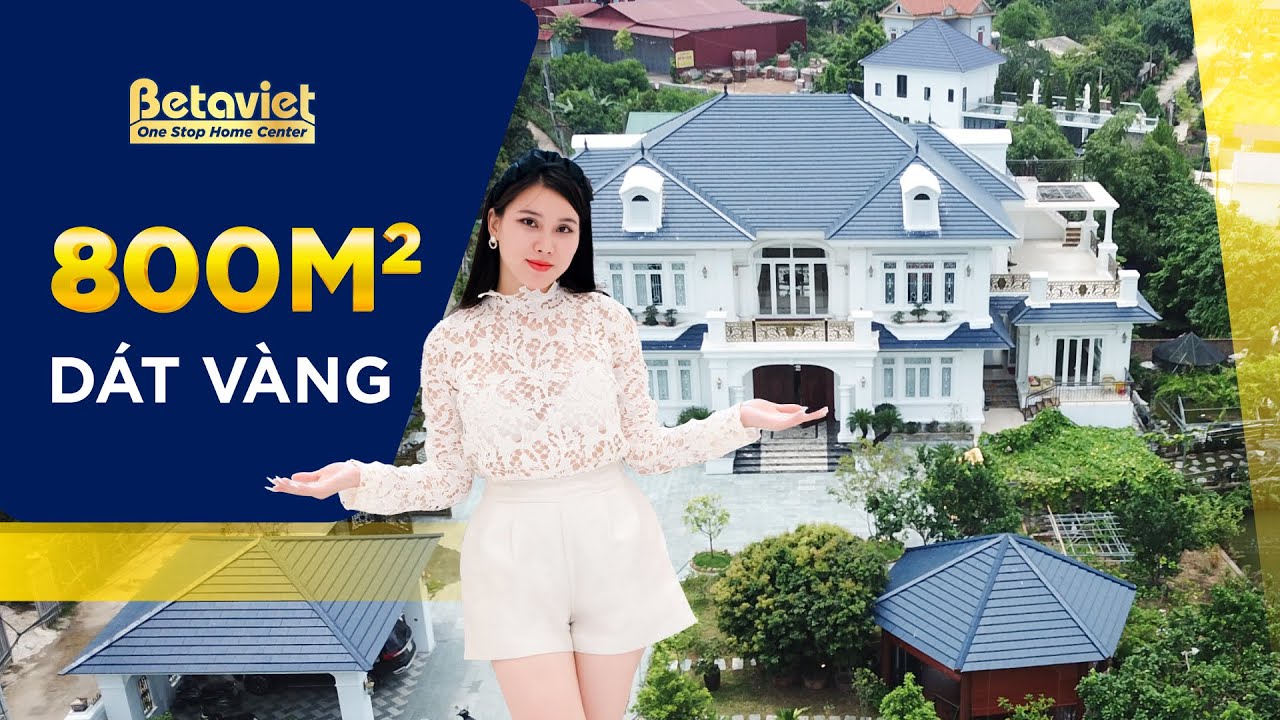 BIỆT THỰ DÁT VÀNG 800M2
