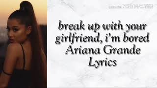 break up with your girlfriend lyrics