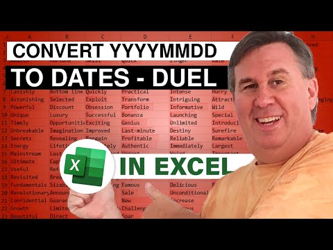 Excel - Dueling Excel 145 - Dateify with 0000/00/00 - Episode 1840