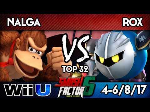 Smash Factor 6 - DFY | Nalga (DK/Little Mac) Vs. TR MH | Rox (MK/Cloud) - Top 32 LR2