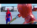 SPIDER MAN BATTLE FULL FIGHT FFH Vs SPIDER VERSE Vs IRON SPIDER Vs RAIMI MORE