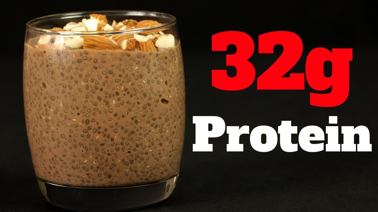 Protein Chia Pudding Recipe (32 Grams of Protein) The Cooking Foodie