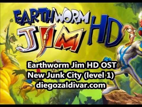 Earthworm Jim HD Music - New Junk City
