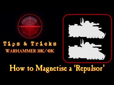 How To Magnetise The Repulsor Tank (Primaris) Warhammer 40k