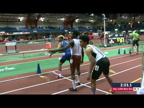 Boys 4x400m Relay EE Section 5 - New Balance Nationals Indoor 2014