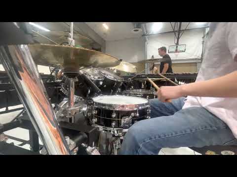 Rhythm X 2023 “The Unspoken” - Drumset cam