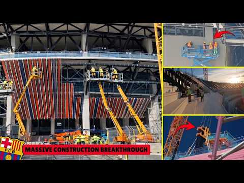 Camp Nou Like Never Before 😱 – Massive Upgrades Taking Shape!
