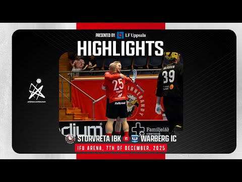 Highlights Storvreta IBK vs Warberg IC