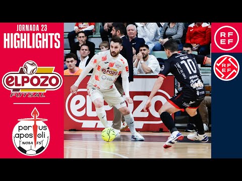 Resumen #PrimeraDivisiónFS ElPozo Murcia Costa Cálida 3-1 Noia Portus Apostoli| Jornada 23