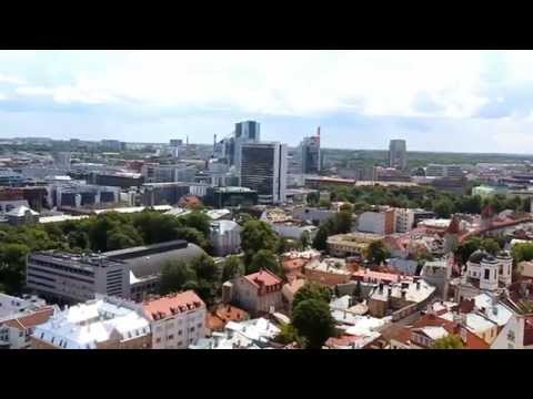 Таллин, вид на город и прогулка по старо