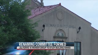 LSU confirms names of members on the Building Name Evaluation Committee