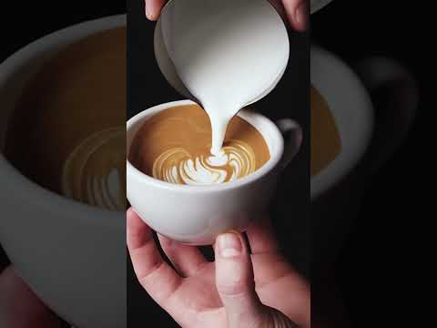 Phoenix 🐦‍🔥 Latte art - #latteart #lattearttutorial #coffee