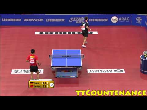 World Cup: Zhang Jike-Timo Boll