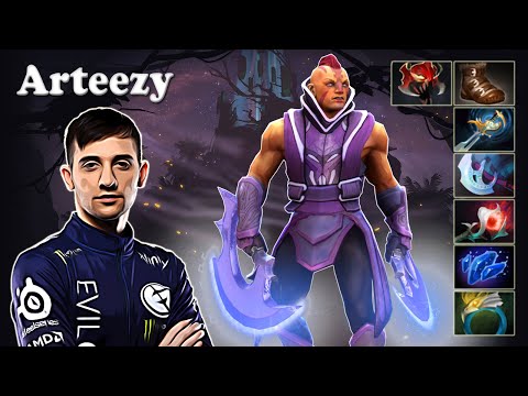 Arteezy - AntiMage Safelane | Dota 2 7.29d Gameplay