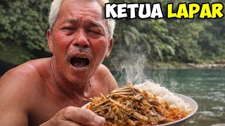 Download lagu 🍛 Makan di Pinggir Sungai! Reaksi Ketua Lapar Hadapi Gulai Ikan Pedas & Nasi Panas mp3