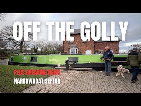 Getting off the Llangollen Canal & Breaking News on Narrowboat Sefton