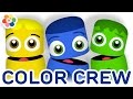 Color Collection 8 Green Blue Yellow Best Color Learning Videos For Kids Color Crew BabyFirst