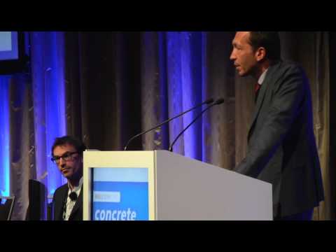 RILEM TAC Chair, Nicolas Roussel introduces the 2015 Robert L'Hermite Medalist, Guillaume Habert