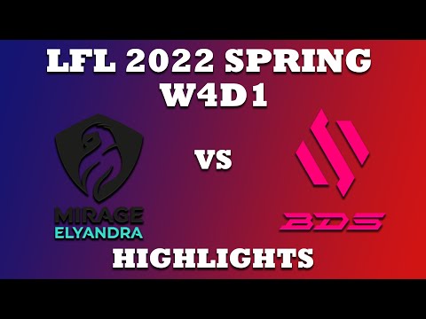 ME vs BDS Highlights LFL Week 4 Day 1 - ⁠Mirage Elyandra vs Team BDS Academy [ENG Casters]