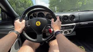 2000 Ferrari 360 Modena Driving
