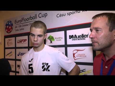 EFC 2015 - PAR (FRA) v TTU (EST) Match interviews