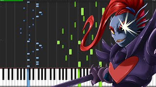 Battle Against a True Hero - Undertale [Piano Tutorial] (Synthesia)