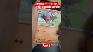 Pokémon Perfect Order Booster Bundle Pack  6 of 6 opening  #packopenning #pokemoncards #pokemontcg