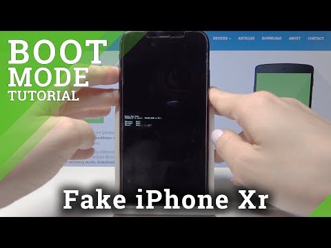 How to enter Boot Mode in iPhone Xr Clone - Bootloader Mode