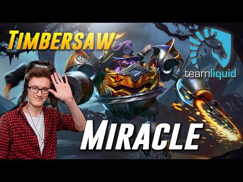 Miracle Timbersaw - Dota 2 Pro MMR Gameplay