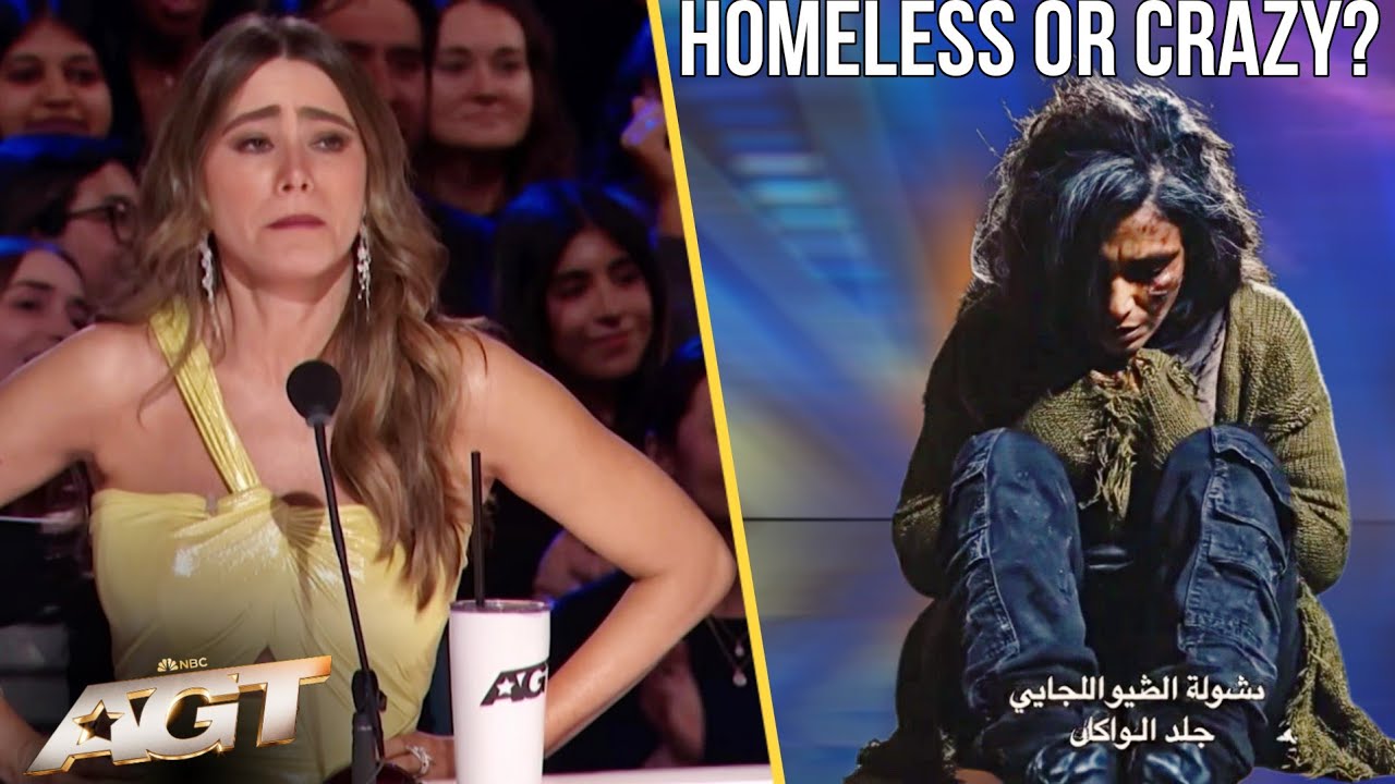 A homeless mother on the streets participated in AMERICA'S GOT TALENT and Sofia couldn't stop crying