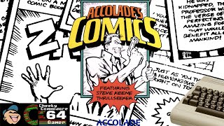 ACCOLADE'S COMICS – Commodore 64 (1987) | Distinctive Software's Innovative Comic-Style Adventure
