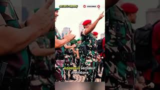 Download lagu This Lieutenant General's doctrine makes Kopassus's spirit burn!! #shorts #tni #trending mp3