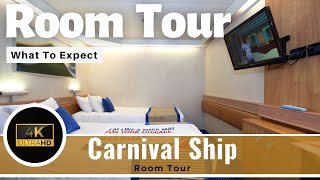 Carnival Sunshine - Interior State Room - Full Tour