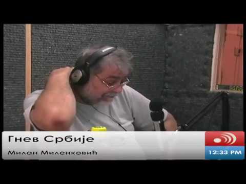 Gnev Srbije 10.08.2017. - MILAN MILENKOVIĆ (uživo) (video)