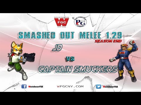 Smashed Out Melee V1.29 - Captain Smuckers Vs. JD - Losers Finals