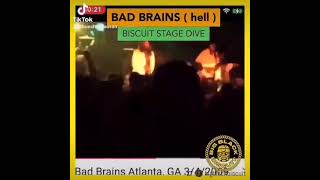 My Stage dive bad brains show Atlanta  #punkrockers #stagedive #skatelife #skatepunkers #artivism