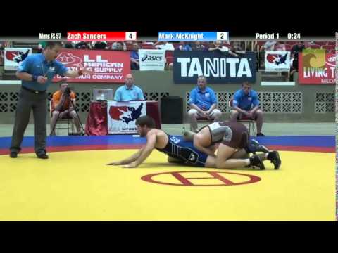 57 KG - Zach Sanders vs. Mark McKnight