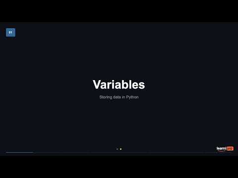 02 Python Variables Explained — Storing Data In Python