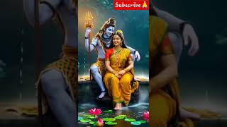 "Shiva Parvati’s Divine Romance in the Rain 🌧️💖 | Eternal Love #Mahadev"#shortsvideo #shorts