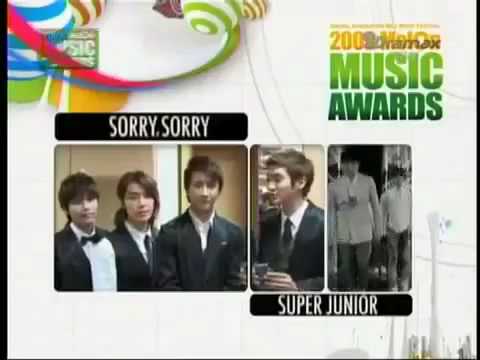 091216 - Super Junior M Greetings @ Melon Music Awards