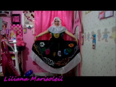 ♥ Outfit Tehuana Hermoso Traje Tipico Oaxaca ♥