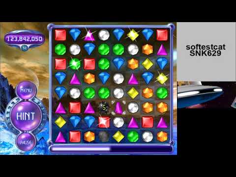 Bejeweled 2 Finity Mode Part 17:  120M-140M Score