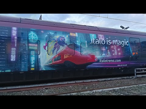 Italo 8111 Milano Centrale-reggio di Calabria centrale in arrivo e partenza a Rosarno +frecciargento