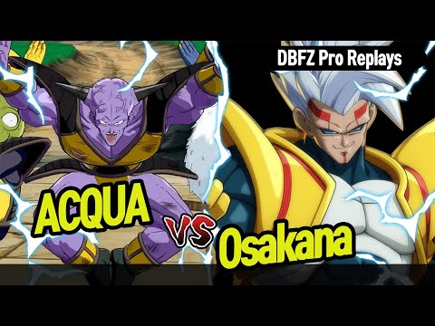 【DBFZ】 Everyone uses Baby B in Japan!! ACQUA vs osakana100 【DBFZ Pro Replays】