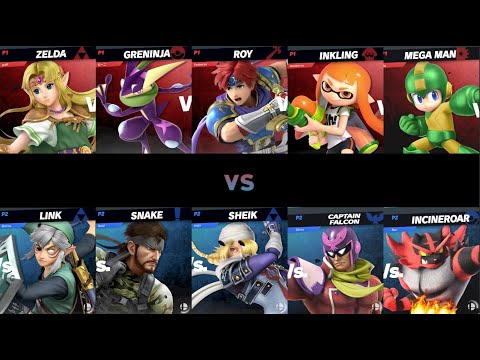 Team Genetic Defect vs Team Charles Darwin - Smash Ultimate Crew Battle