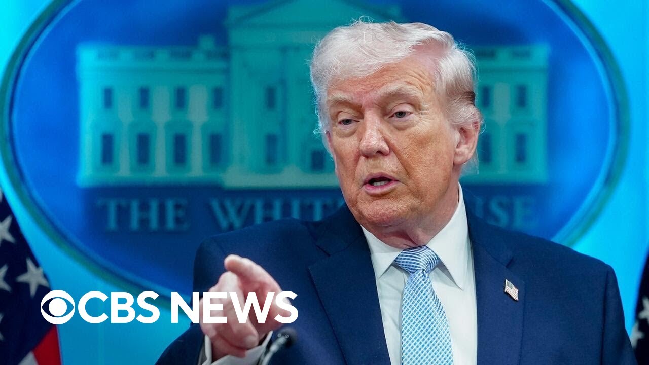 Takeaways from Trump news conference on rescue of F-15 crew